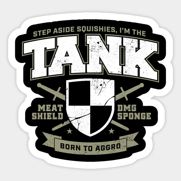 Tank Sticker by Wreckists